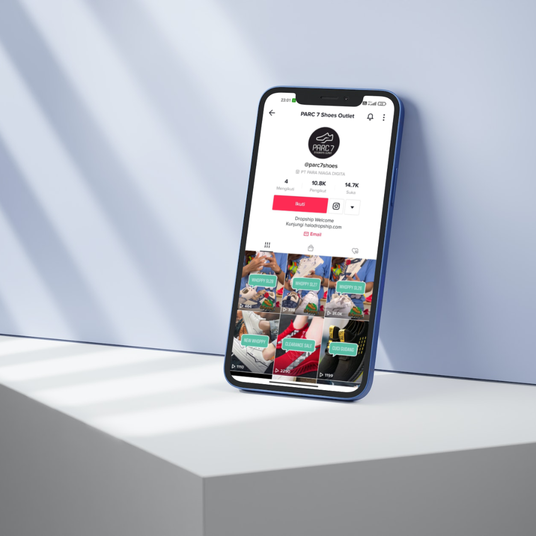 Video Promosi Tiktok Produk Sepatu (Whoppy)