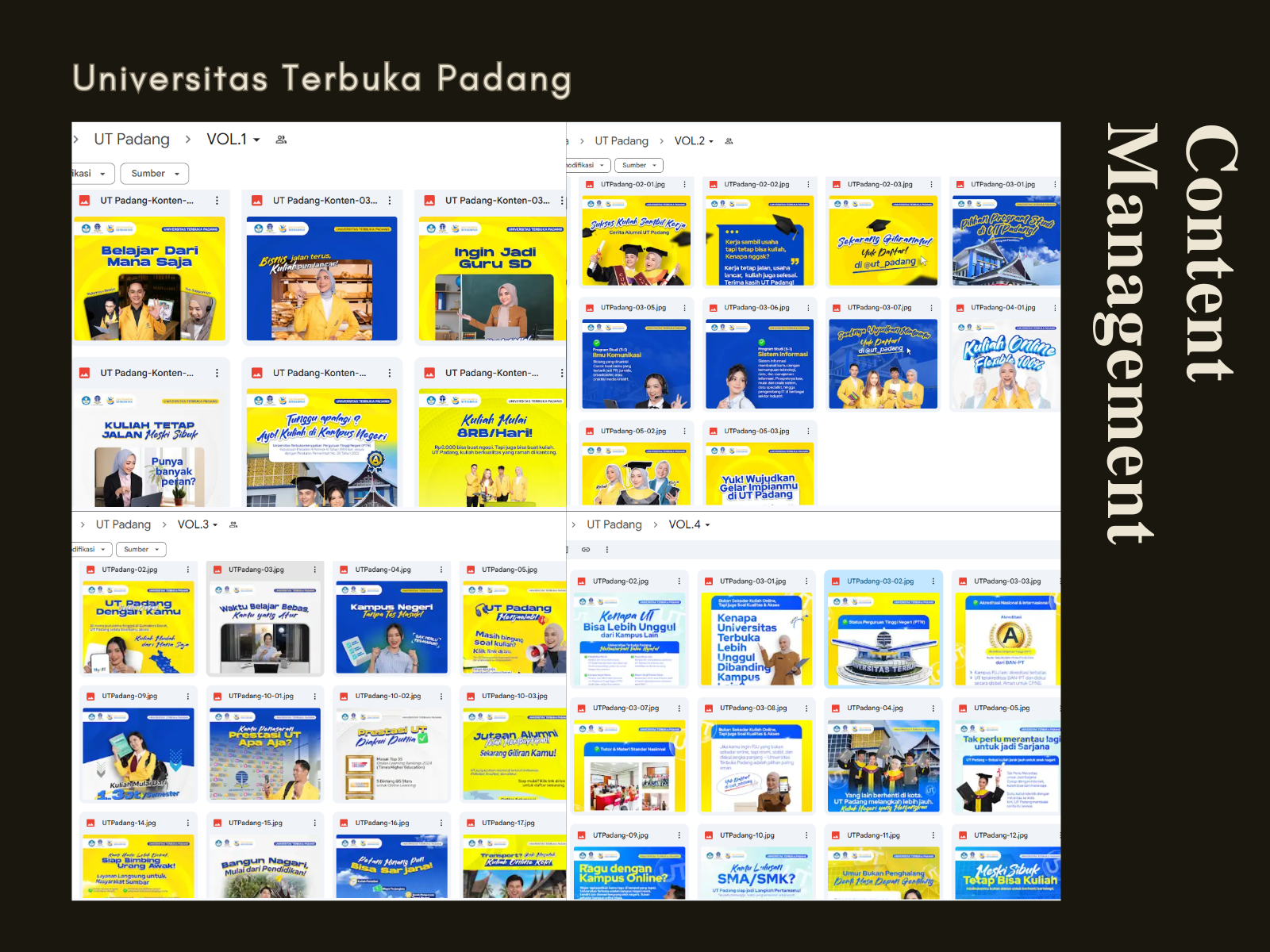 Pengembangan Desain Konten Flyer Digital Promosi UT Padang