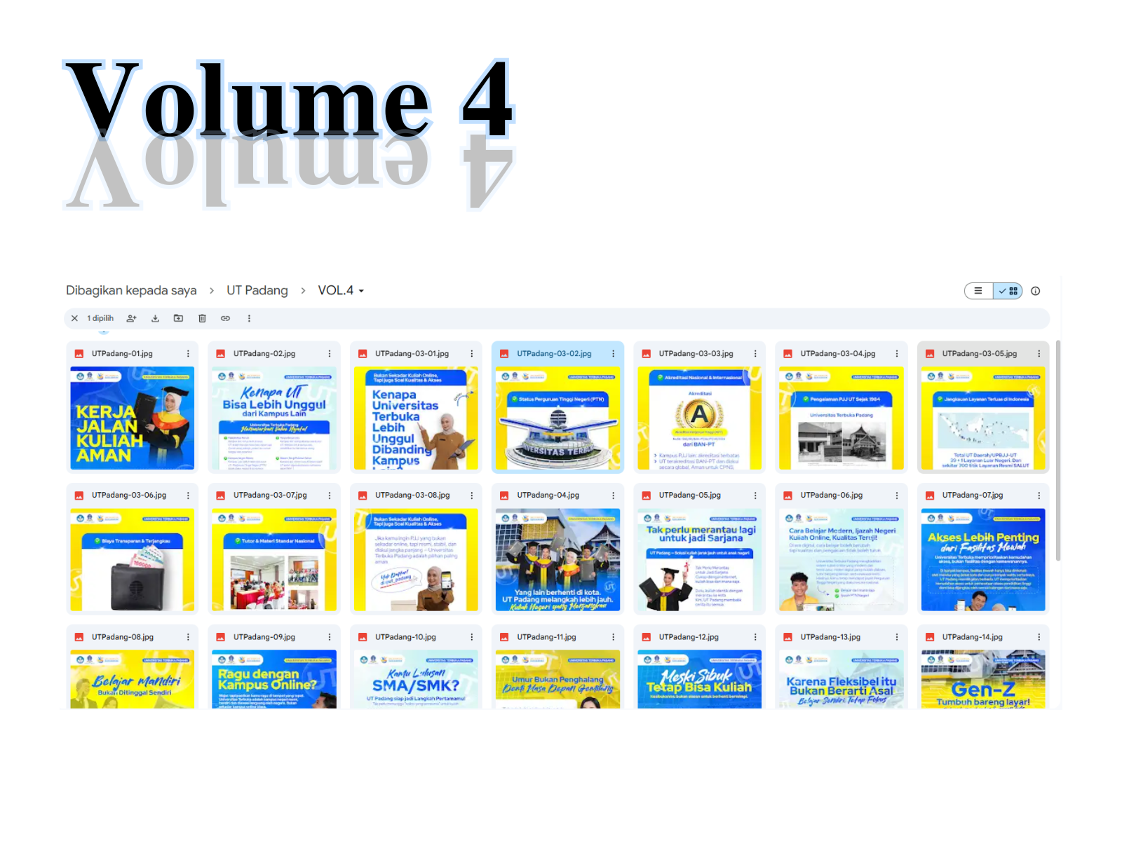 Pengembangan Desain Konten Flyer Digital Promosi UT Padang