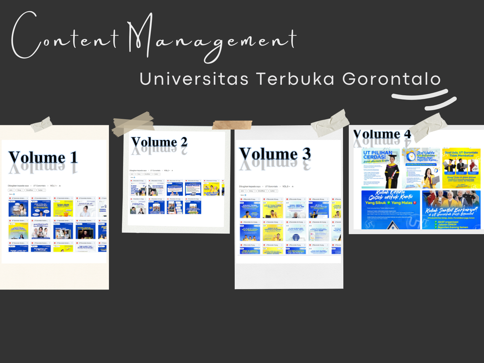 Pengembangan Konten Flyer Digital Promosi UT Gorontalo